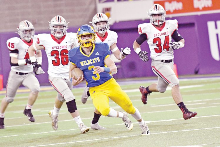 Area football players honored